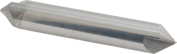ProMax - 1/2" Diam 2 Flute Double End Solid Carbide Chamfer Mill - USA Tool & Supply