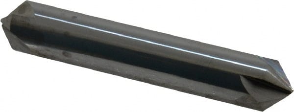 ProMax - 1/2" Diam 4 Flute Double End Solid Carbide Chamfer Mill - USA Tool & Supply