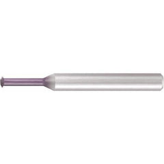 Emuge - 0.064 Inch Cutting Diameter, 3 Flute Solid Carbide Single Profile Thread Mill - USA Tool & Supply