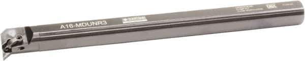 Sumitomo - 1.3" Min Bore Diam, 12" OAL, 1" Shank Diam, A-MDUN Indexable Boring Bar - DNMG 332 Insert, Pin & Clamp Holding Method - USA Tool & Supply