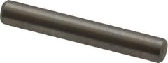 Value Collection - 3/32" Diam x 5/8" Pin Length 316 Stainless Steel Standard Dowel Pin - Bright Finish, 2 Beveled End - USA Tool & Supply
