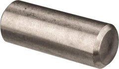 Value Collection - 3/16" Diam x 1/2" Pin Length 316 Stainless Steel Standard Dowel Pin - Bright Finish, 2 Beveled End - USA Tool & Supply
