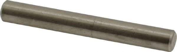 Value Collection - 1/4" Diam x 2" Pin Length 316 Stainless Steel Standard Dowel Pin - Bright Finish, 2 Beveled End - USA Tool & Supply