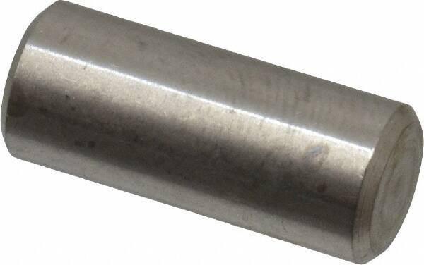 Value Collection - 5/16" Diam x 3/4" Pin Length 316 Stainless Steel Standard Dowel Pin - Bright Finish, 2 Beveled End - USA Tool & Supply