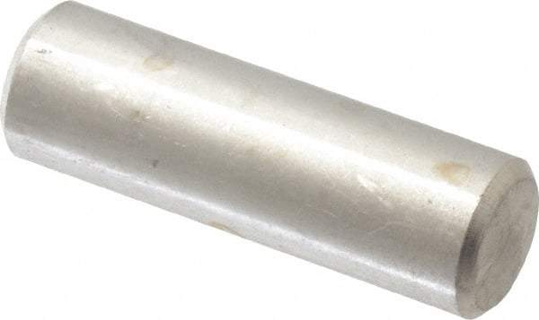 Value Collection - 5/16" Diam x 1" Pin Length 316 Stainless Steel Standard Dowel Pin - Bright Finish, 2 Beveled End - USA Tool & Supply