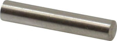 Value Collection - 3mm Diam x 16mm Pin Length 316 Stainless Steel Standard Dowel Pin - Bright Finish, 1 Rounded End - USA Tool & Supply