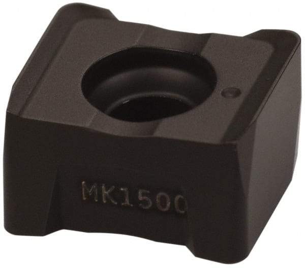 Seco - LNKT060508 M06 Grade MK1500 Carbide Milling Insert - TiCN/Al2O3 Finish, 0.197" Thick, 0.031" Corner Radius - USA Tool & Supply
