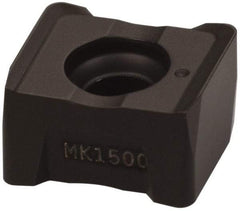 Seco - LNKT060508 M06 Grade MK1500 Carbide Milling Insert - TiCN/Al2O3 Finish, 0.197" Thick, 0.031" Corner Radius - USA Tool & Supply