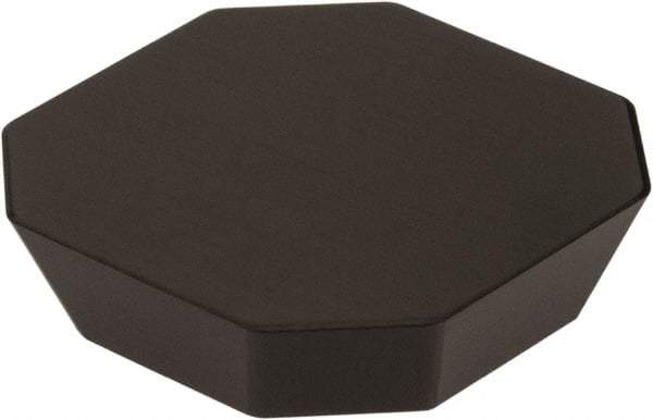 Seco - SEAN1303 M15 Grade MK1500 Carbide Milling Insert - TiCN/Al2O3 Finish, 0.132" Thick, 0.529" Inscribed Circle, 0.138" Corner Radius - USA Tool & Supply