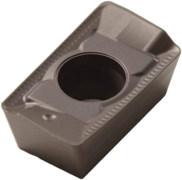 Seco - APKX1604 ME12 Grade MP2500 Carbide Milling Insert - TiCN/Al2O3 Finish, 0.223" Thick, 0.031" Corner Radius - USA Tool & Supply