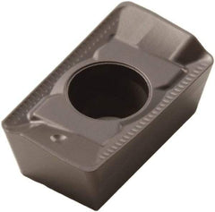 Seco - APKX1604 ME12 Grade MP2500 Carbide Milling Insert - TiCN/Al2O3 Finish, 0.223" Thick, 0.031" Corner Radius - USA Tool & Supply