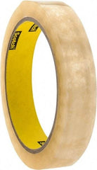 3M - 3/4" x 36 Yd Acrylic Adhesive Double Sided Tape - 3 mil Thick, Clear, UPVC Liner, Series 665 - USA Tool & Supply