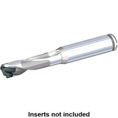 Kennametal - 10 to 10.49mm Diam, 1.5xD, 15.8mm Max Depth, 12mm Shank Diam, 27.5mm Flute, 76.5mm OAL, Replaceable Tip Drill - KTIP1000HPM Insert, J Seat Size, KTIP Toolholder, Series KenTIP - USA Tool & Supply