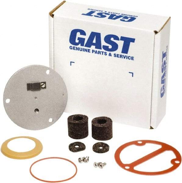 Gast - 12 Piece Air Compressor Repair Kit - For Use with Gast ROA/RAA/SOA/SAA Models - USA Tool & Supply