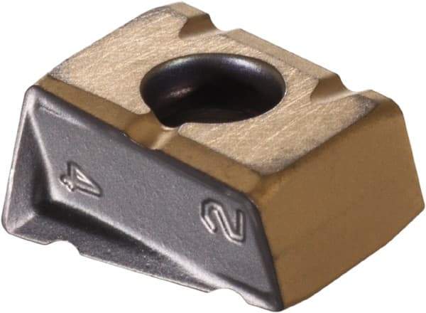 Iscar - T490 LNMT0804 CS Grade IC808 Carbide Milling Insert - TiAlN/AlTiN/TiN Finish, 0.2925" Thick, 0.4mm Corner Radius - USA Tool & Supply
