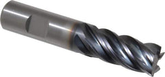 Kennametal - 3/4", 5 Flute, Solid Carbide, 0.03" Corner Radius End Mill - 4" OAL, 1-1/2" LOC - USA Tool & Supply