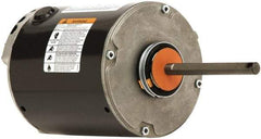 US Motors - 1 Max hp, 850 Max RPM, Polyphase Electric AC DC Motor - 575 V Input, Single Phase, 56YZ Frame, 5/8" Shaft Diam, Belly Band Mount, ODP Enclosure - USA Tool & Supply