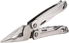 Leatherman - 15 Piece, Multi-Tool Set - 6-3/8" OAL, 3-13/16" Closed Length - USA Tool & Supply