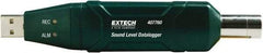 Extech - A and C Frequency Weight, LED Display Datalogging Sound Meter - 30 to 130 Decibels - USA Tool & Supply