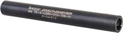 Iscar - Multimaster 10mm 90° Shank Milling Tip Insert Holder & Shank - 0.394" Neck Diam, T06 Neck Thread, 80mm OAL, Steel MM TS-A Tool Holder - USA Tool & Supply
