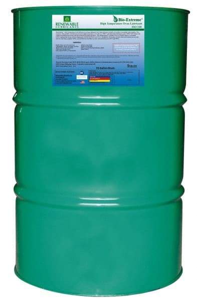 Renewable Lubricants - 55 Gal Drum Synthetic/Graphite Lubricant - White, -28°F to 2,000°F, Food Grade - USA Tool & Supply