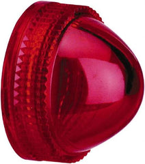 Schneider Electric - Pilot and Indicator Light Lens - Red - USA Tool & Supply