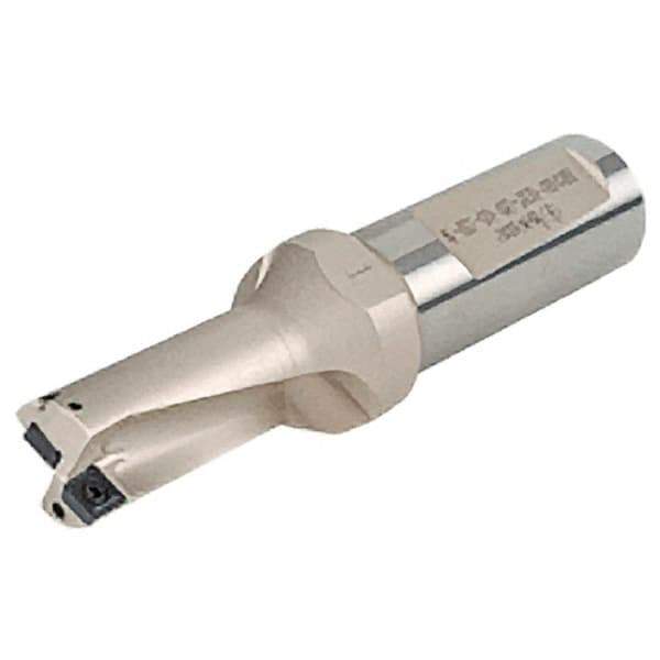 Iscar - 70mm Max Drill Depth, 5xD, 14mm Diam, Indexable Insert Drill - 2 Inserts, 20mm Shank Diam, Whistle Notch Shank - USA Tool & Supply