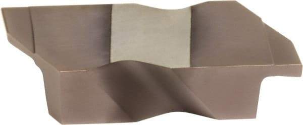 Sumitomo - 2062SG Grade EH520V, 1/16" Cutting Width Carbide Grooving Insert - 0.11" Max Depth of Cut, Neutral, 0.005 to 0.01" Corner Radius, TiAlN Finish - USA Tool & Supply