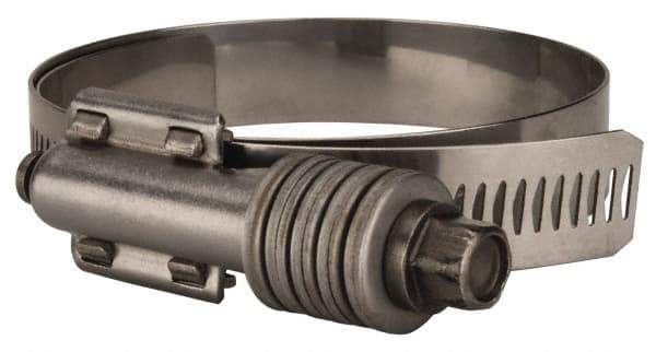 Value Collection - 2-3/4 to 3-5/8" Hose, 5/8" Wide x 0.7" Thick, Constant Torque Clamp - 2-3/4 to 3-5/8" Diam, Grade 301 & 410 Stainless Steel Screw - USA Tool & Supply