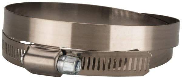 Value Collection - SAE Size 116, 5-3/4 to 7-3/4" Diam, Stainless Steel/Carbon Steel Worm Drive Clamp - 1/2" Wide, Material Grade 201 - USA Tool & Supply