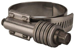 Value Collection - 1-3/4 to 2-5/8" Hose, 5/8" Wide x 0.7" Thick, Constant Torque Clamp - 1-3/4 to 2-5/8" Diam, Grade 301 & 410 Stainless Steel - USA Tool & Supply