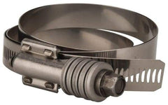 Value Collection - 5-3/4 to 6-5/8" Hose, 5/8" Wide x 0.7" Thick, Constant Torque Clamp - 5-3/4 to 6-5/8" Diam, Grade 301 & 410 Stainless Steel Screw - USA Tool & Supply