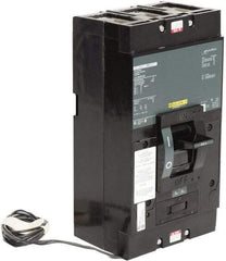 Square D - 400 Amp, 600 V, 3 Pole, Panel Mount Molded Case Circuit Breaker - Thermal Magnetic Trip, Multiple Breaking Capacity Ratings - USA Tool & Supply