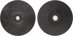 Made in USA - 9" Diam Quick-Change Disc Backing Pad - Medium Density, 7,000 RPM, Speed-Lok Compatible - USA Tool & Supply