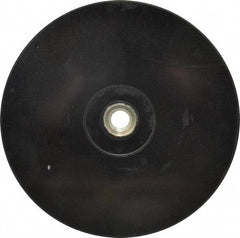 Made in USA - 7" Diam Quick-Change Disc Backing Pad - Medium Density, 8,600 RPM, Speed-Lok Compatible - USA Tool & Supply
