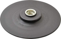 Made in USA - 5" Diam Quick-Change Disc Backing Pad - Medium Density, 20,000 RPM, Speed-Lok Compatible - USA Tool & Supply