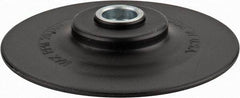 Made in USA - 4-1/2" Diam Quick-Change Disc Backing Pad - Medium Density, 20,000 RPM, Speed-Lok Compatible - USA Tool & Supply