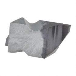 Kennametal - 2031NG Grade KCU10, 1/32" Cutting Width Carbide Grooving Insert - 0.05" Max Depth of Cut, Right Hand, 0.0035" Corner Radius - USA Tool & Supply