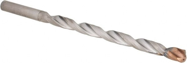 Walter-Titex - 5/16" 140° Spiral Flute Solid Carbide Taper Length Drill Bit - USA Tool & Supply