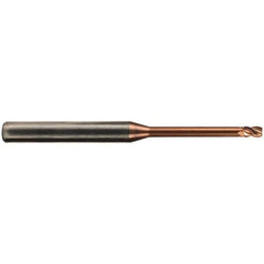 M.A. Ford - 12mm, 18mm LOC, 12mm Shank Diam, 100mm OAL, 4 Flute, Solid Carbide Square End Mill - Single End, ALtima Finish, 35/38° Helix, Centercutting, Right Hand Cut, Right Hand Flute, Series 158 - USA Tool & Supply