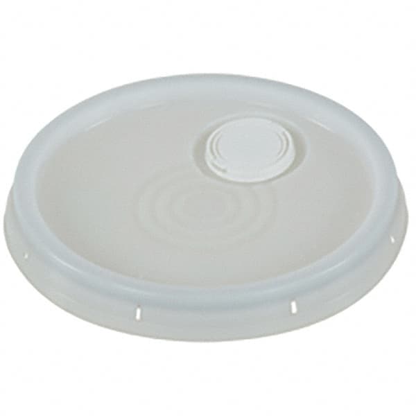 Vestil - Tote & Storage Container Lids For Use With: 3-1/2, 5 & 6 Gallon Pails Width (Decimal Inch): 12.500 - USA Tool & Supply