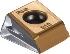 Iscar - T490 LNHT130612 Grade IC810 Carbide Milling Insert - AlTiN/TiN Finish, 0.512" Thick, 1.2mm Corner Radius - USA Tool & Supply
