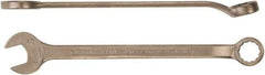 Ampco - 11mm 12 Point Combination Wrench - 6-7/8" OAL, Aluminum Bronze, Plain Finish - USA Tool & Supply