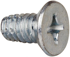Value Collection - 1/4-20 UNC 1/2" Overall Length #3 Phillips Thread Cutting Screw - USA Tool & Supply