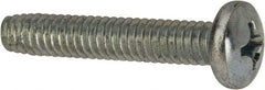 Value Collection - 1/4-20 UNC Thread, 1-1/2" Length Under Head, #3 Phillips Drive Steel Thread Cutting Screw - Pan Head, Grade 1016-1024, Point Type F, Zinc-Plated Finish - USA Tool & Supply