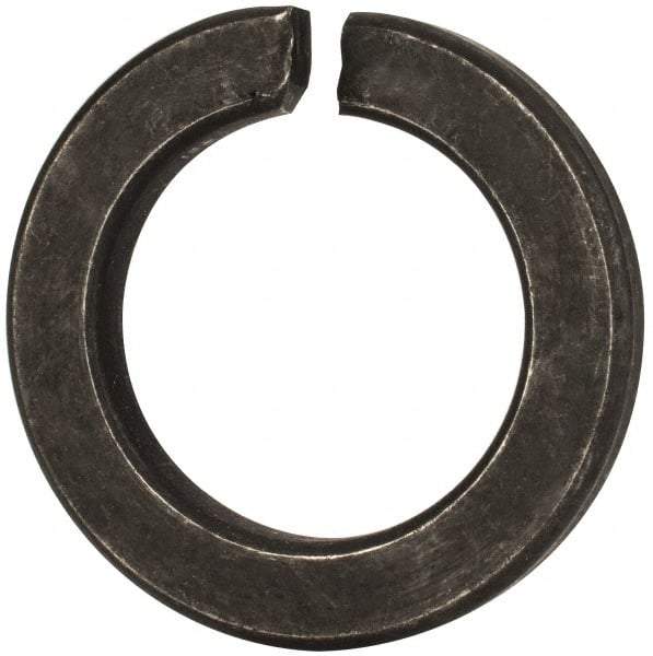 Value Collection - M30, 30.5mm ID, 48.2mm OD, 6mm Thick Split Lock Washer - Grade 8 Spring Steel, Uncoated, 30.5mm Min ID, 31.7mm Max ID - USA Tool & Supply