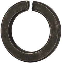 Value Collection - M30, 30.5mm ID, 48.2mm OD, 6mm Thick Split Lock Washer - Grade 8 Spring Steel, Uncoated, 30.5mm Min ID, 31.7mm Max ID - USA Tool & Supply