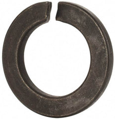 Value Collection - M33, 33.5mm ID, 55.2mm OD, 6mm Thick Split Lock Washer - Grade 8 Spring Steel, Uncoated, 33.5mm Min ID, 34.7mm Max ID, 55.2mm Min OD, 53.2mm Max OD - USA Tool & Supply