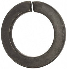 Value Collection - M52, 53mm ID, 83mm OD, 8mm Thick Split Lock Washer - Grade 8 Spring Steel, Uncoated, 53mm Min ID, 54.5mm Max ID - USA Tool & Supply