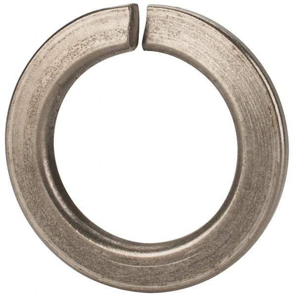Value Collection - M36, 36.5mm ID, 58.2mm OD, 6mm Thick Split Lock Washer - 18-8 Austenitic Grade A2 Stainless Steel, Uncoated, 36.5mm Min ID, 37.7mm Max ID - USA Tool & Supply